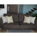 Mixed 4-piece Decorative Geometric Flashback Throw Pillow Cover 18" x 18"