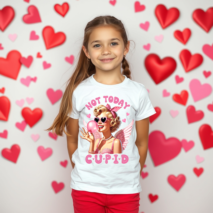 Kids Not Today Cupid Tee