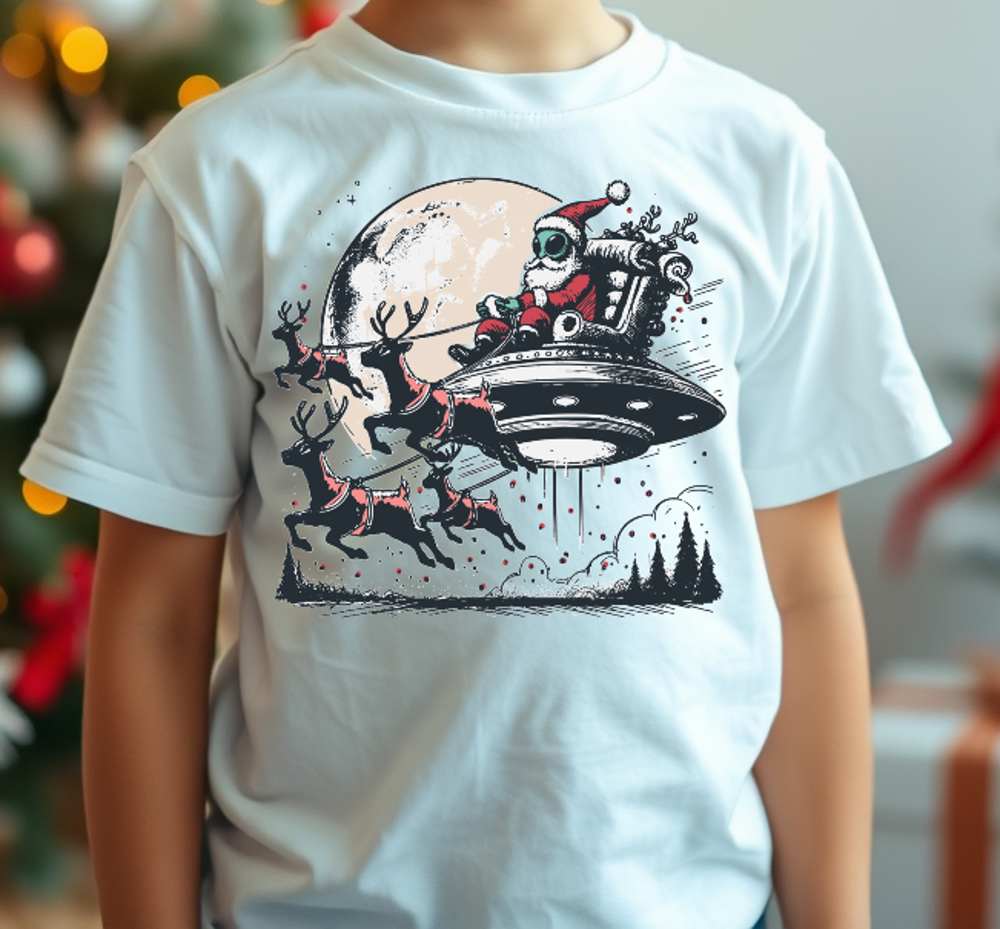 Kids Cosmic Christmas Tee