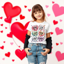 M Kids Bible Convo Hearts Tee