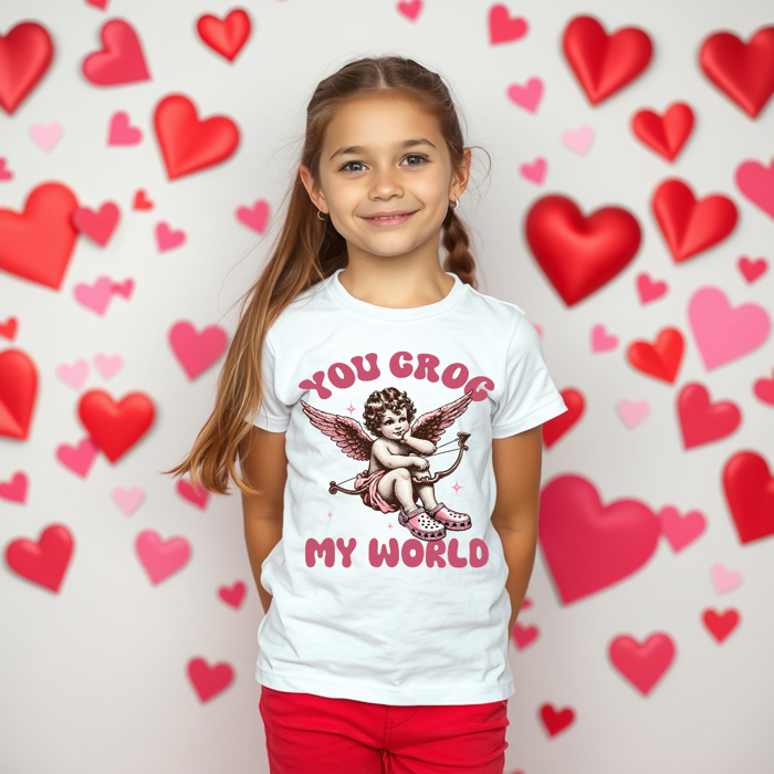 Kids You Croc My World Tee