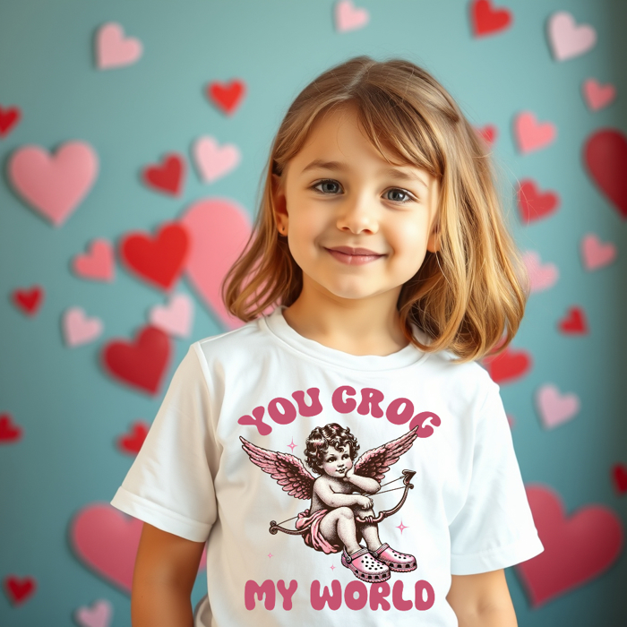 Toddler You Croc My World Tee