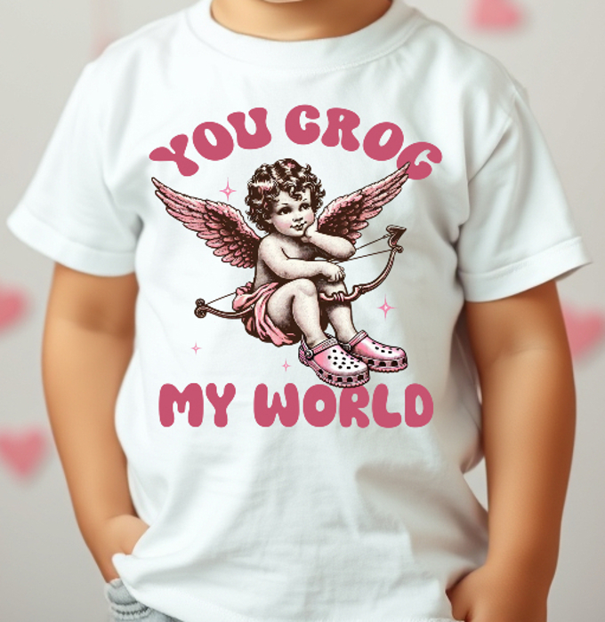 Toddler You Croc My World Tee