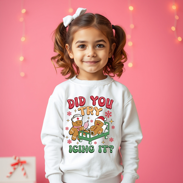 Toddler Try Icing It Tee