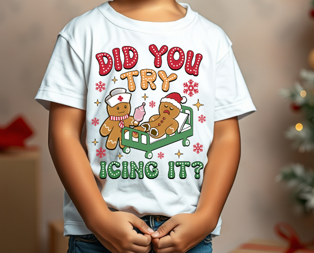 Kids Try Icing It Tee