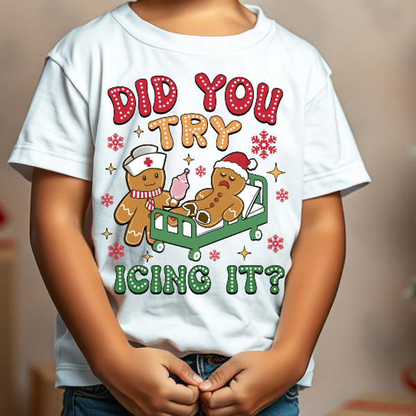 Kids Try Icing It Tee