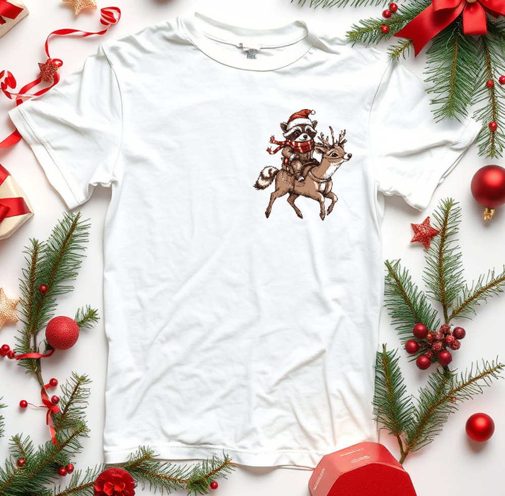 Kids Sorry Santa, I've Been Feral Tee