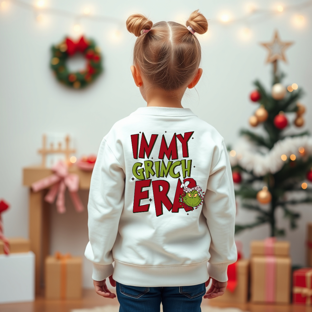 Toddler Green Meanie Era Sweatshirt