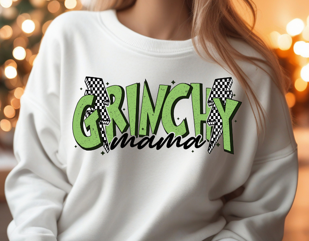 Women's Green Meanie Sweatshirt