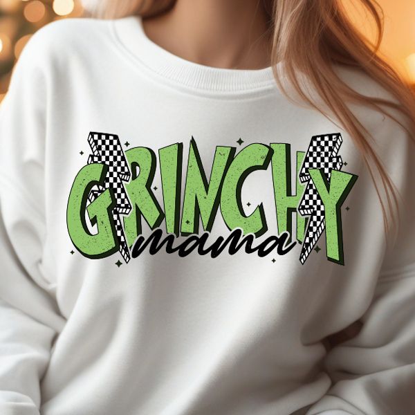 Women's Green Meanie Sweatshirt