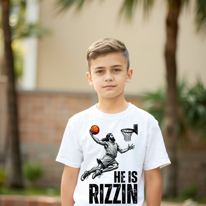 Kids He Is Rizzin Tee