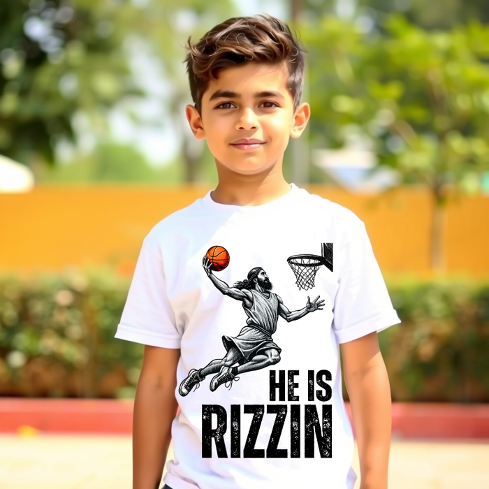 Kids He Is Rizzin Tee