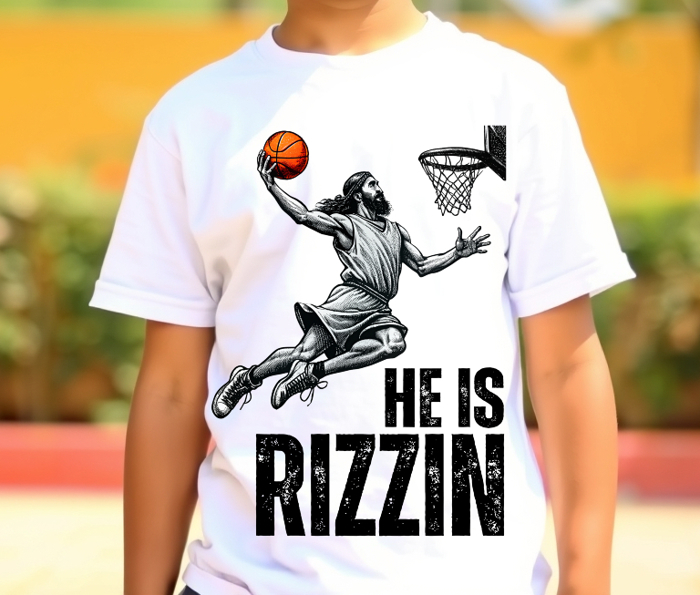 Kids He Is Rizzin Tee