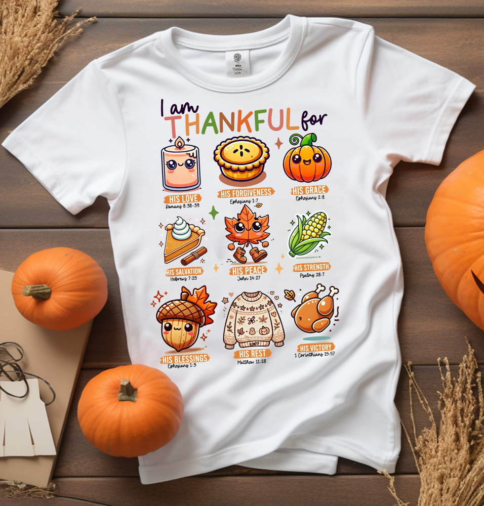 Toddler Thankful For His Love Tee