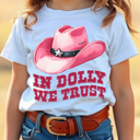  Toddler In Dolly We Trust Tee