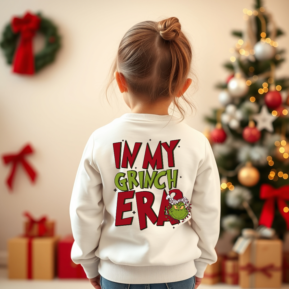 Toddler Green Meanie Era Sweatshirt