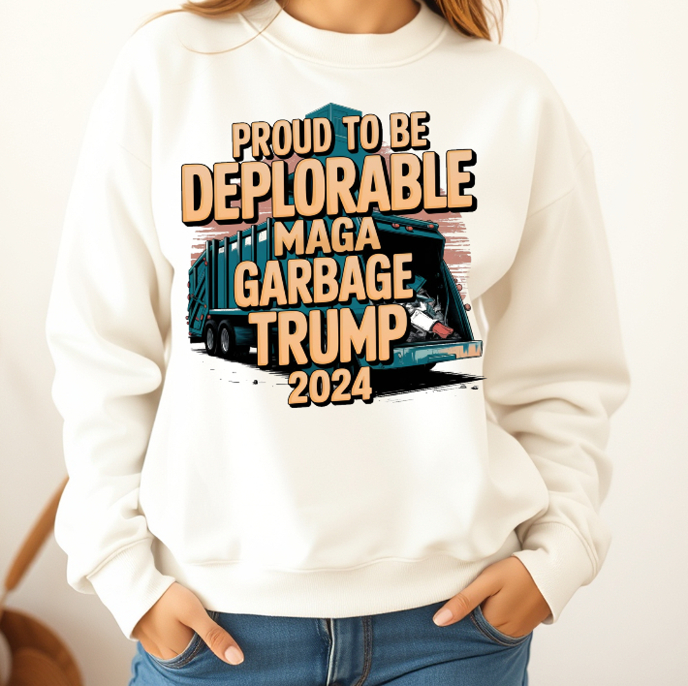 Unisex MAGA Garbage Truck Sweatshirt