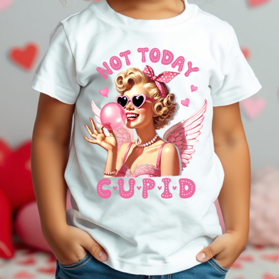 Toddler Not Today Cupid Tee