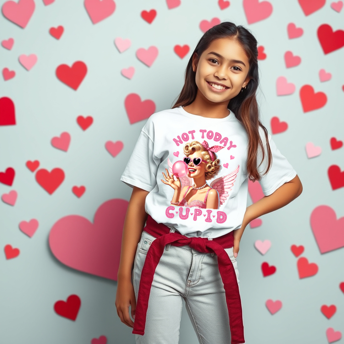 Kids Not Today Cupid Tee