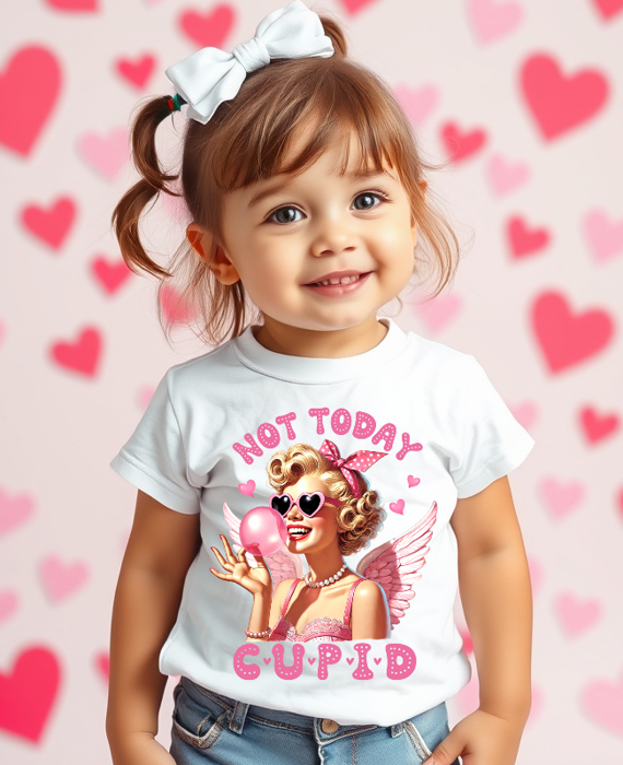 Toddler Not Today Cupid Tee