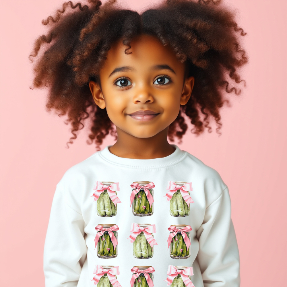 Kids Pretty Pickles Sweatshirt