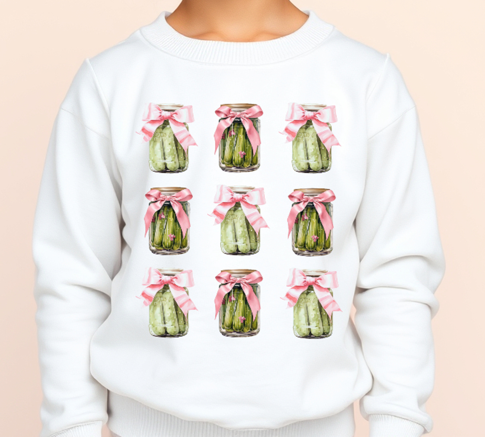 Kids Pretty Pickles Sweatshirt