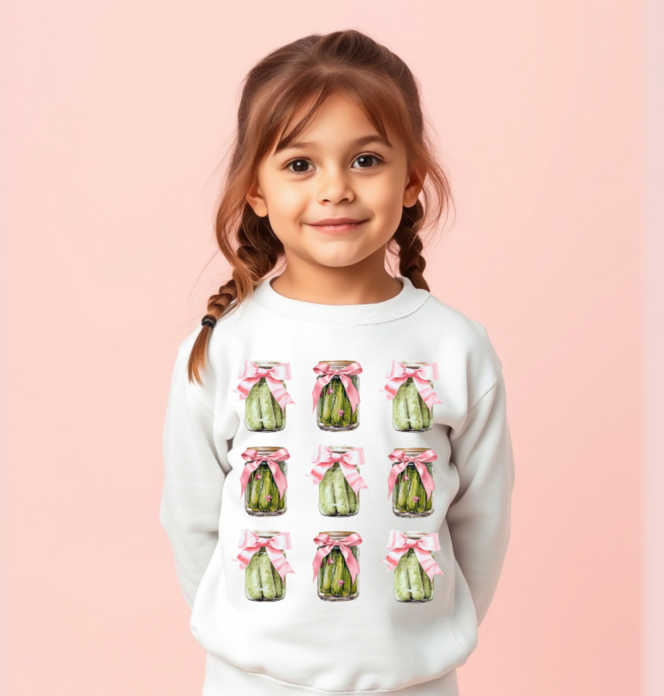 Kids Pretty Pickles Sweatshirt