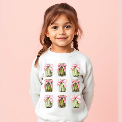 Toddler Pretty Pickles Sweatshirt