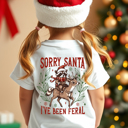  Kids Sorry Santa, I've Been Feral Tee