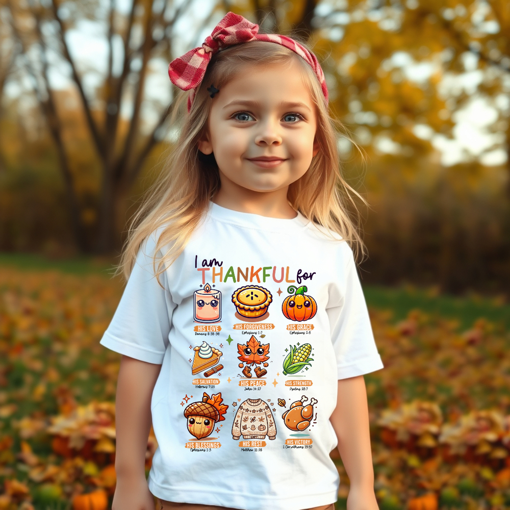 Toddler Thankful For His Love Tee