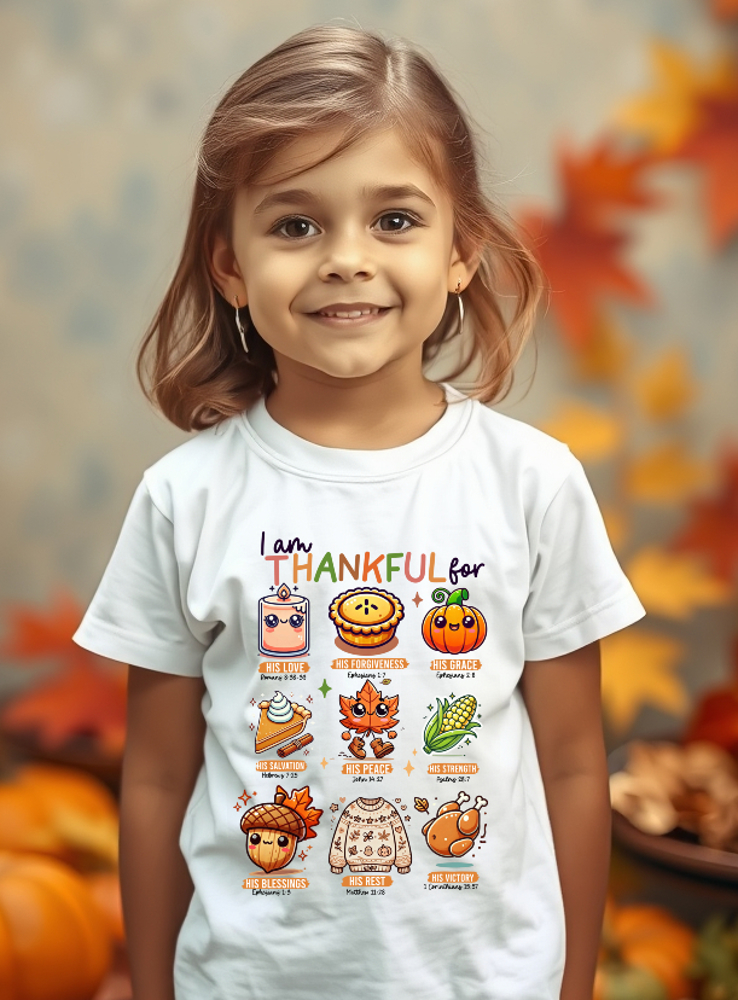 Toddler Thankful For His Love Tee