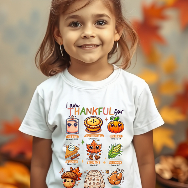 Toddler Thankful For His Love Tee