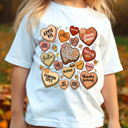  Toddler Fall Conversation Hearts Tee