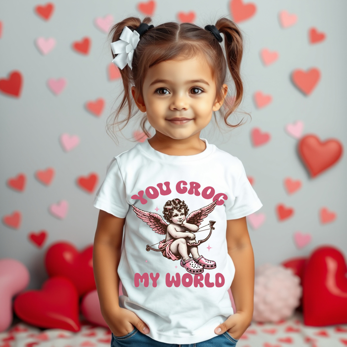 Toddler You Croc My World Tee