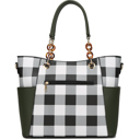 Womens Black MKF Collection Bonita Tote Bag and Wallet Set By Mia K.