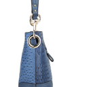 Womens Blue Wandy Shoulder Bag and Wallet Set