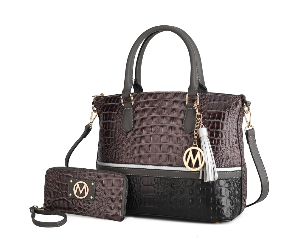 MKF Collection Autumn Tote Bag and Wallet Set