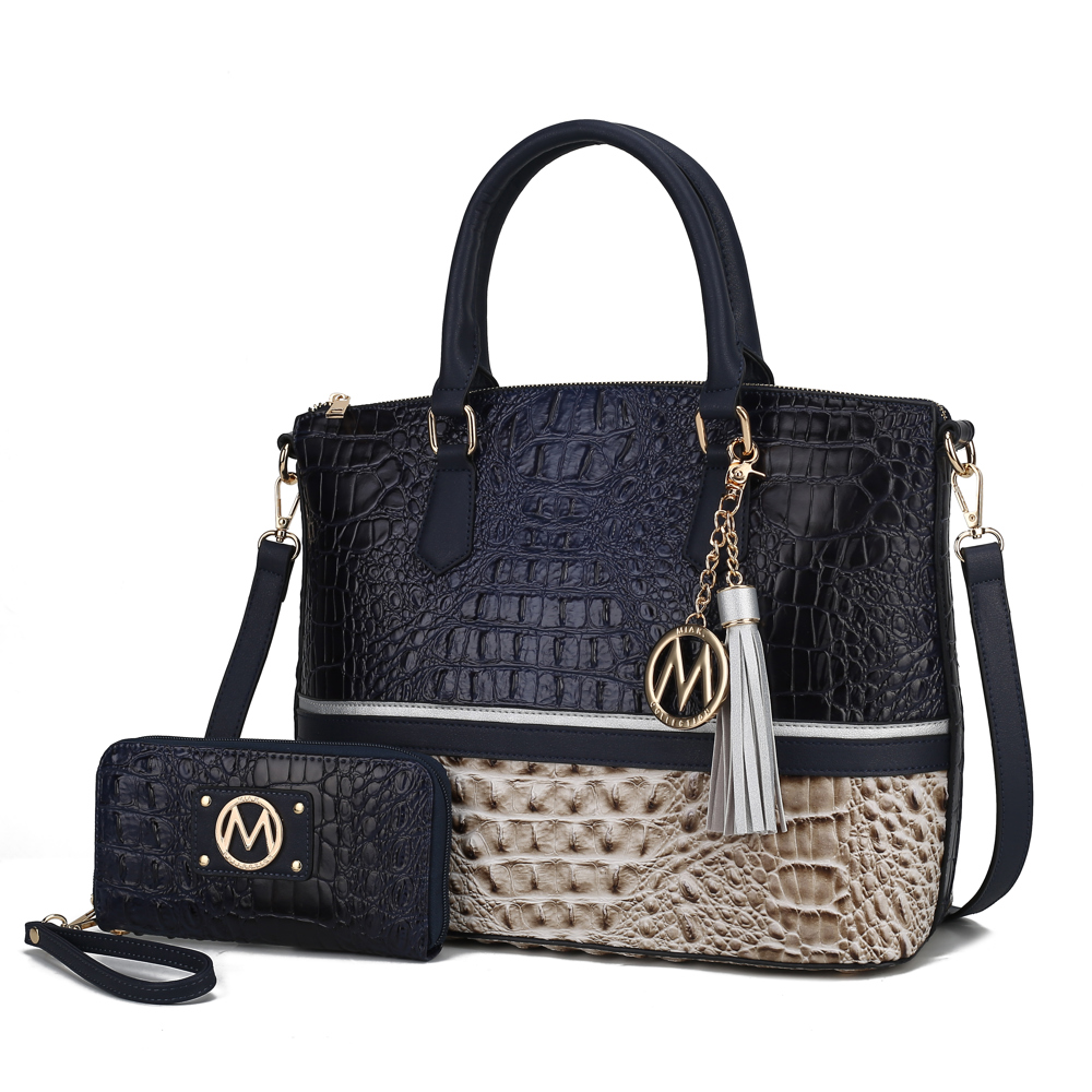 MKF Collection Autumn Tote Bag and Wallet Set