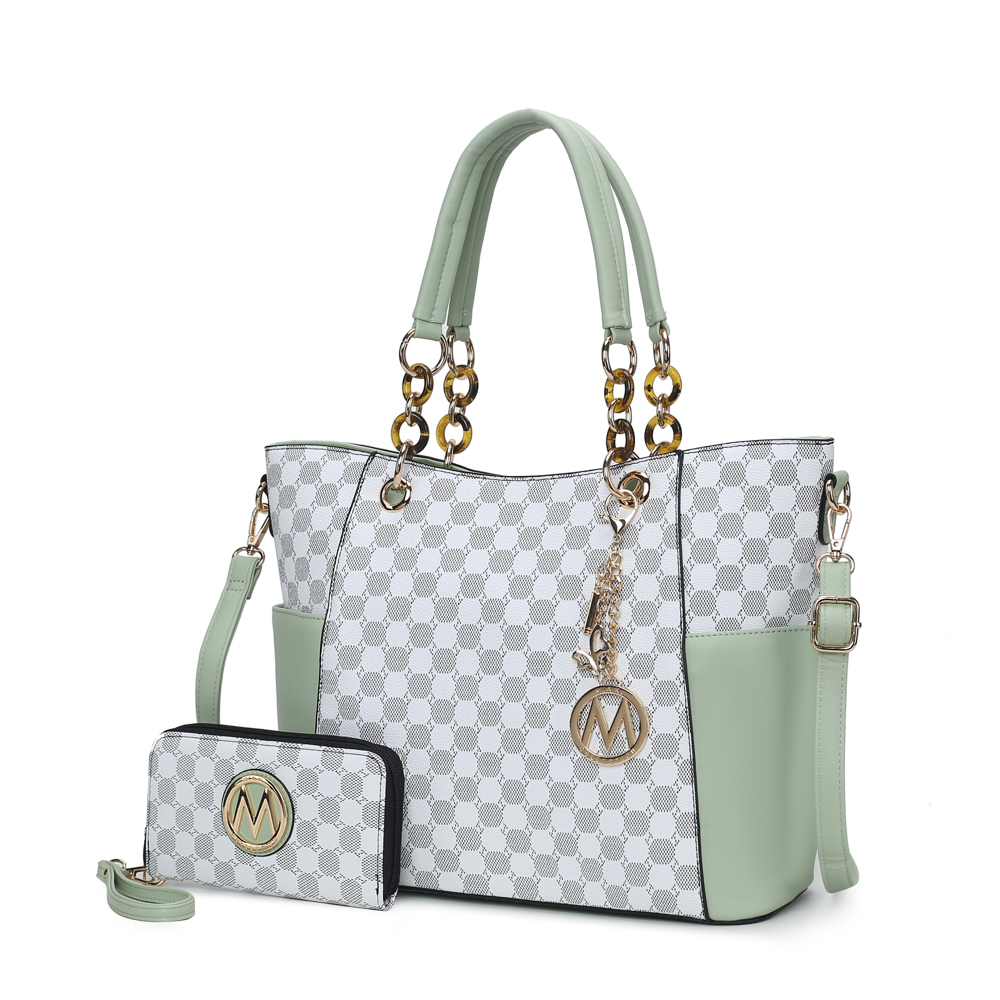 MKF Collection Merlina Tote Bag and Wallet Set By Mia K.