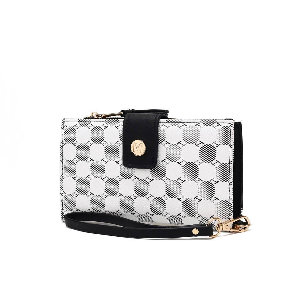 MKF Collection Solene Monogram Wristlet