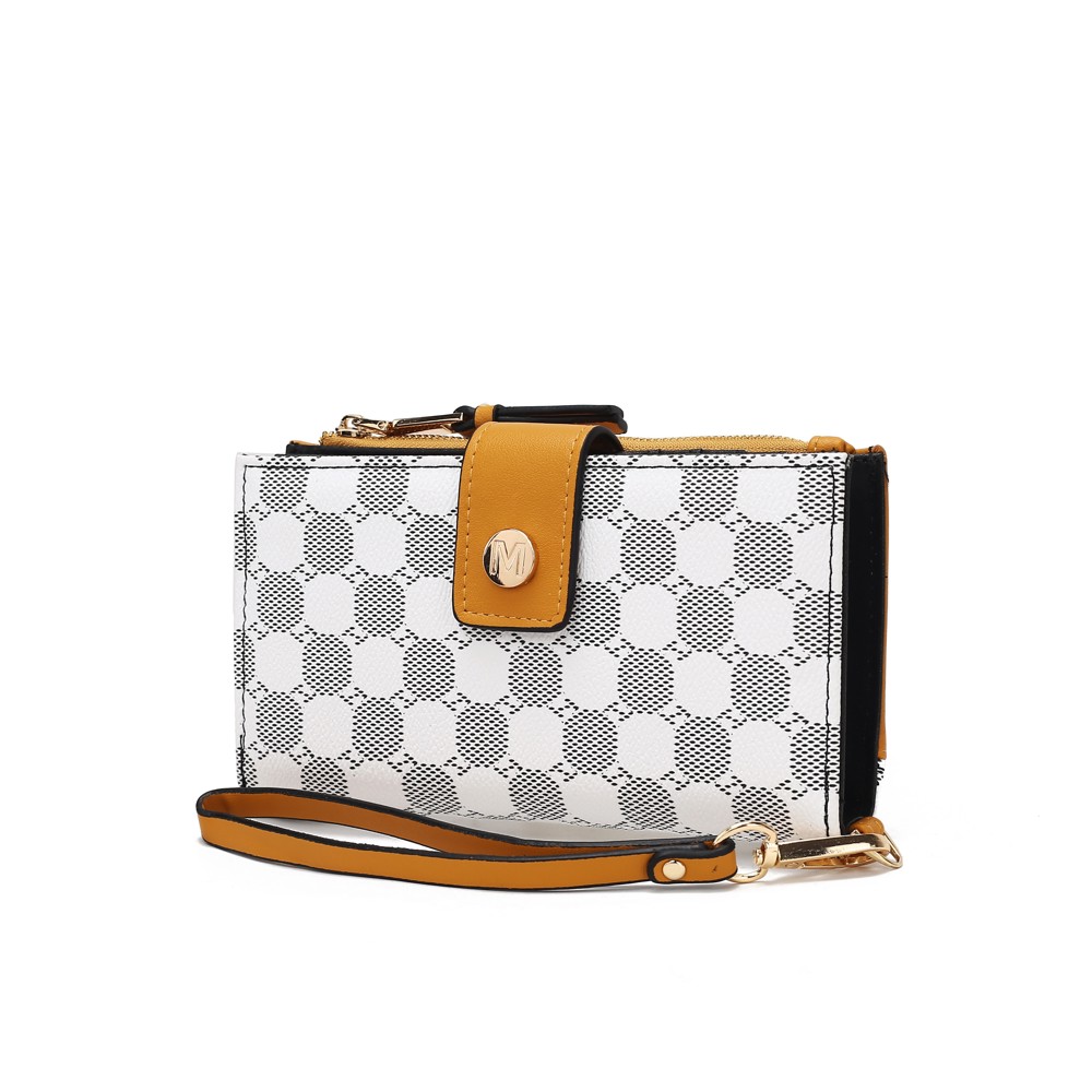 MKF Collection Solene Monogram Wristlet