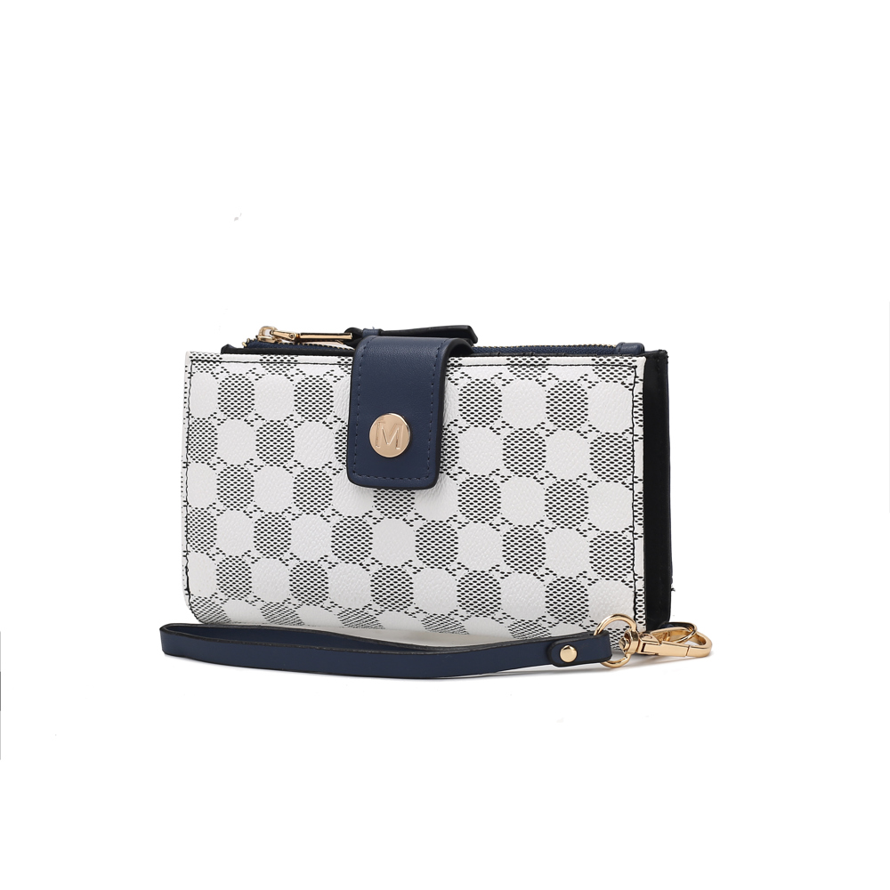 MKF Collection Solene Monogram Wristlet