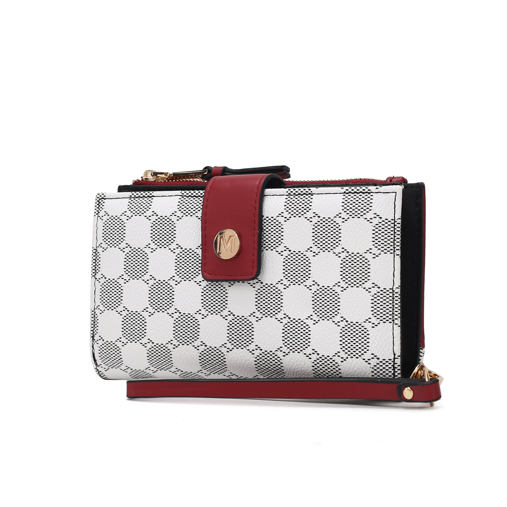 MKF Collection Solene Monogram Wristlet