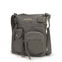 Gray Solid MKF Collection Vintage Stiella Crossbody Bag