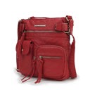 Red Solid MKF Collection Vintage Stiella Crossbody Bag