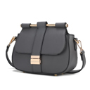 Charcoal Gray Solid MKF Collection Londyn Crossbody Bag by Mia K.