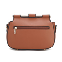 Taupe Solid MKF Collection Londyn Crossbody Bag by Mia K.