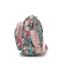 Blue Botanical MKF Collection Rosalie Quilted Cotton Shoulder Bag by Mia K.