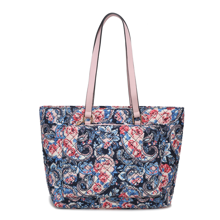 MKF Collection Hallie Quilted Cotton Tote Bag By Mia K.