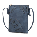 Navy Solid MKF Collection Willow Crossbody bag by Mia K. 